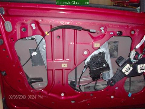 Cadillac CTS 2010 Front Door Replacement Full View at Inner Skin