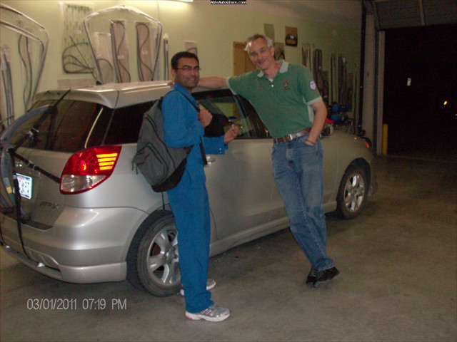 Toyota Matrix 2007 Hatchback Rear Right Door Glass Replacement -  Dough Dakshesh Patel