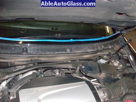 Acura RL 2005-2008 Windshield Replaced - other side
