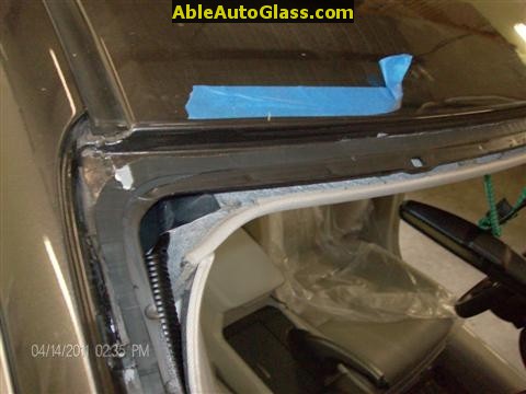 Acura TSX 2009 Windshield Replace - All Trimmed