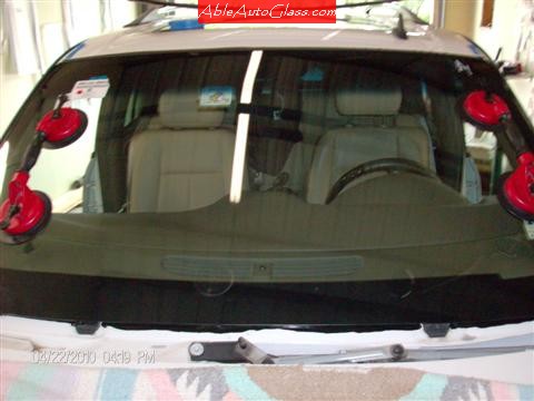 Buick Rainier 2005-2007 Windshield Replacement Front View After Installation