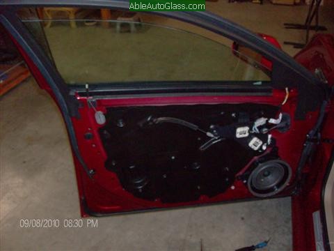 Cadillac CTS 2010 Front Door Replacement New Glass Installed