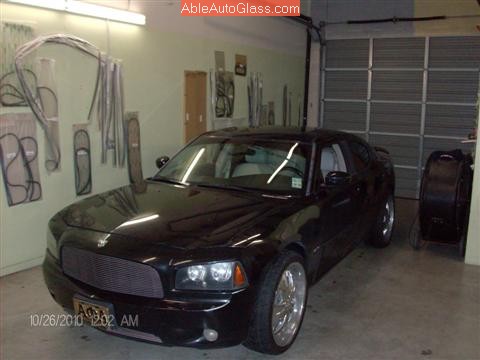 Dodge Charger 2006-2010 Windshield Replacement Broken Windshield