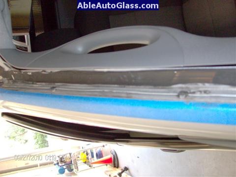Ford F150 2005-2008 Standard Cab Windshield Repalcement - Trim Old Seal Down to 2-5mm Thin