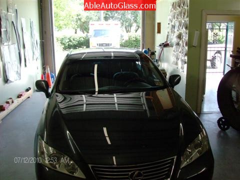Lexus ES350 2007-2011 Windshield Replacement - All Back Together