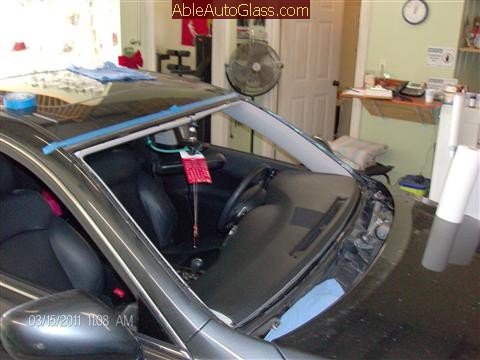 Lexus IS 250 2008 Windshield Replace - auto glass removed