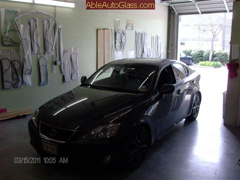 Lexus IS 250 2008 Windshield Replace - ready to replace