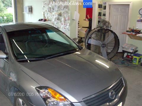 Nissan Altima 2007-2011 Windshield Replacement - All Back Together