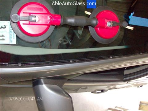 Nissan Altima 2007-2011 Windshield Replacement - View of Left Side