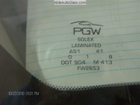PGW DOT 904 - Nissan Versa 2001-2011 Windshield Replacement
