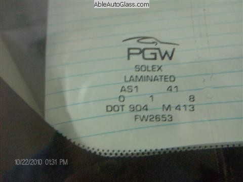 PGW DOT 904 - Nissan Versa 2001-2011 Windshield Replacement