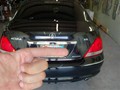 Acura RL 2005-2008 Windshield Replaced - Rear View