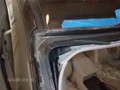 Acura TSX 2009 Windshield Replace - Close-up View of Dirty Pinchweld