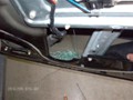 Chevy Equinox 2005-2009 Front Door Auto Glass Replacement - View of Broken Glass