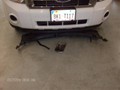 Ford Escape 2010 Fred Loya Windshield Replacement Cowl and Wipers Removed