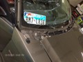 Ford Saleen Mustang Convertible 2002 Windshield Replacement  - Side View of Cowl Removed