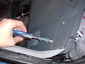Honda Ridgeline Windshield Replace - Removing Speaker