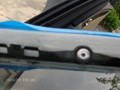 Hyundai Genesis 2011 Windshield Replace - View of Bracket holding A-pillar Clips