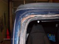 Jeep Wrangler Windshield Opening - Rust - Passenger Side Top