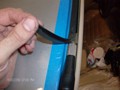 Passat-2007-2011-Windshield-Rain-Sensor-Acoustic Using Stubby Knife to Trim Old Seal