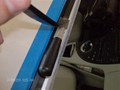 Toyota Prius 2010-2011 Windshield Replaced - trimming old seal