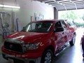 Toyota Tundra 2007-2011 Ext Red Pickup Front View