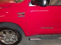 Toyota Tundra 2007-2011 Ext Red Pickup Side View